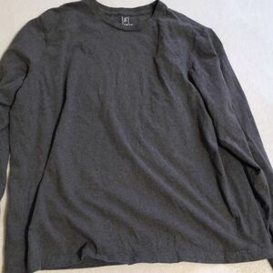 George Charcoal Long Sleeve Men's Tee